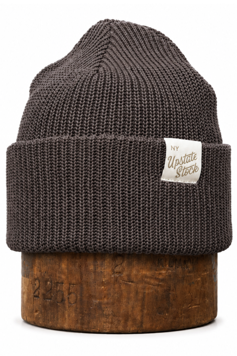 Steel Grey Upcycled Cotton Watchcap