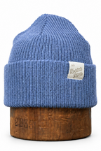 Cerulean Blue Upcycled Cotton Watchcap