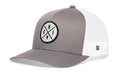 Chicago Trucker Hat  |  White Patch CHI X Snapback