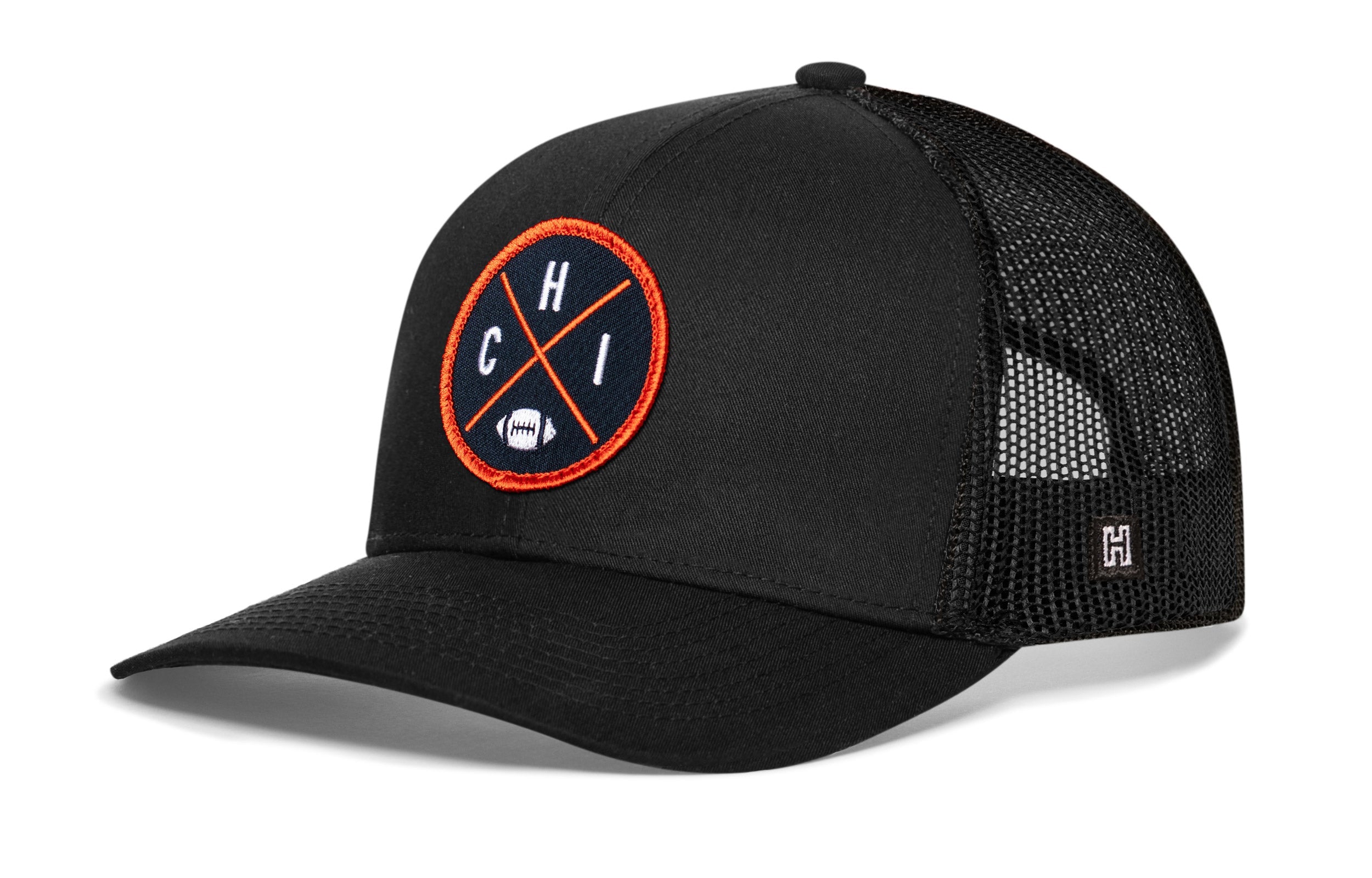 Chicago Football Trucker Hat  |  CHI X Snapback