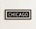 Framed Chicago Illinois Bus Scroll