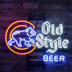 Chicago Cubs Old Style Beer Neon Signs Light
