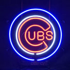 Chicago Cubs UBS Baseball Logo Neon_Signs