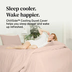 ChillSide™ Cooling Duvet Cover