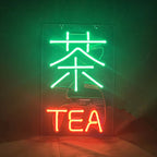 Chinese Characters Tea Neon Signs