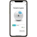 Chiping GPS Tracked Golf Balls - Starter Set - 6 Ball Set