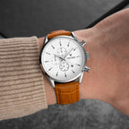 The Chrono S2 - Silver/Tan