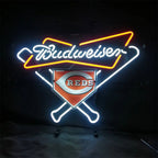 Cincinnati Reds Budweiser Neon Signs Light