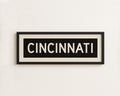 Framed Cincinnati Ohio Bus Scroll