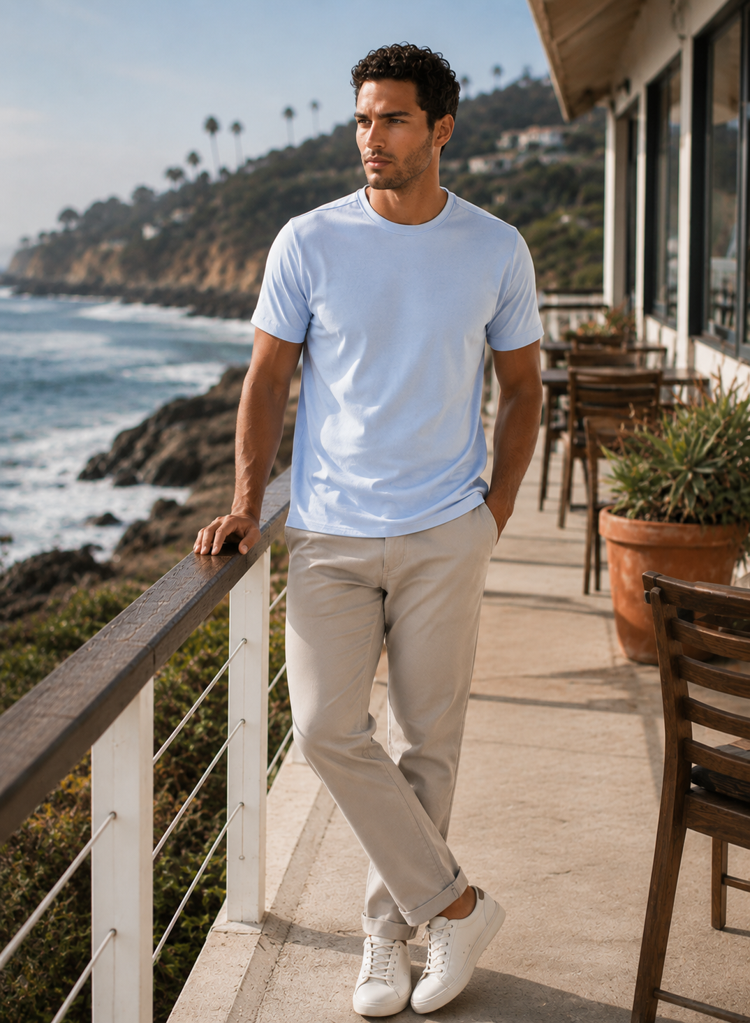 Buki Cinqo Tech Tee 3-Pack - French Blue/Blue Night/Blue Grey