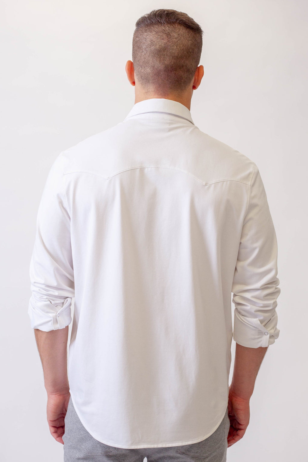 Buki's Cinqo Western Tech Shirt - White