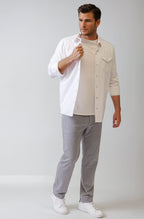 Buki's Cinqo Western Tech Shirt - White