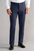 Circular Knit Pants // Heather Navy