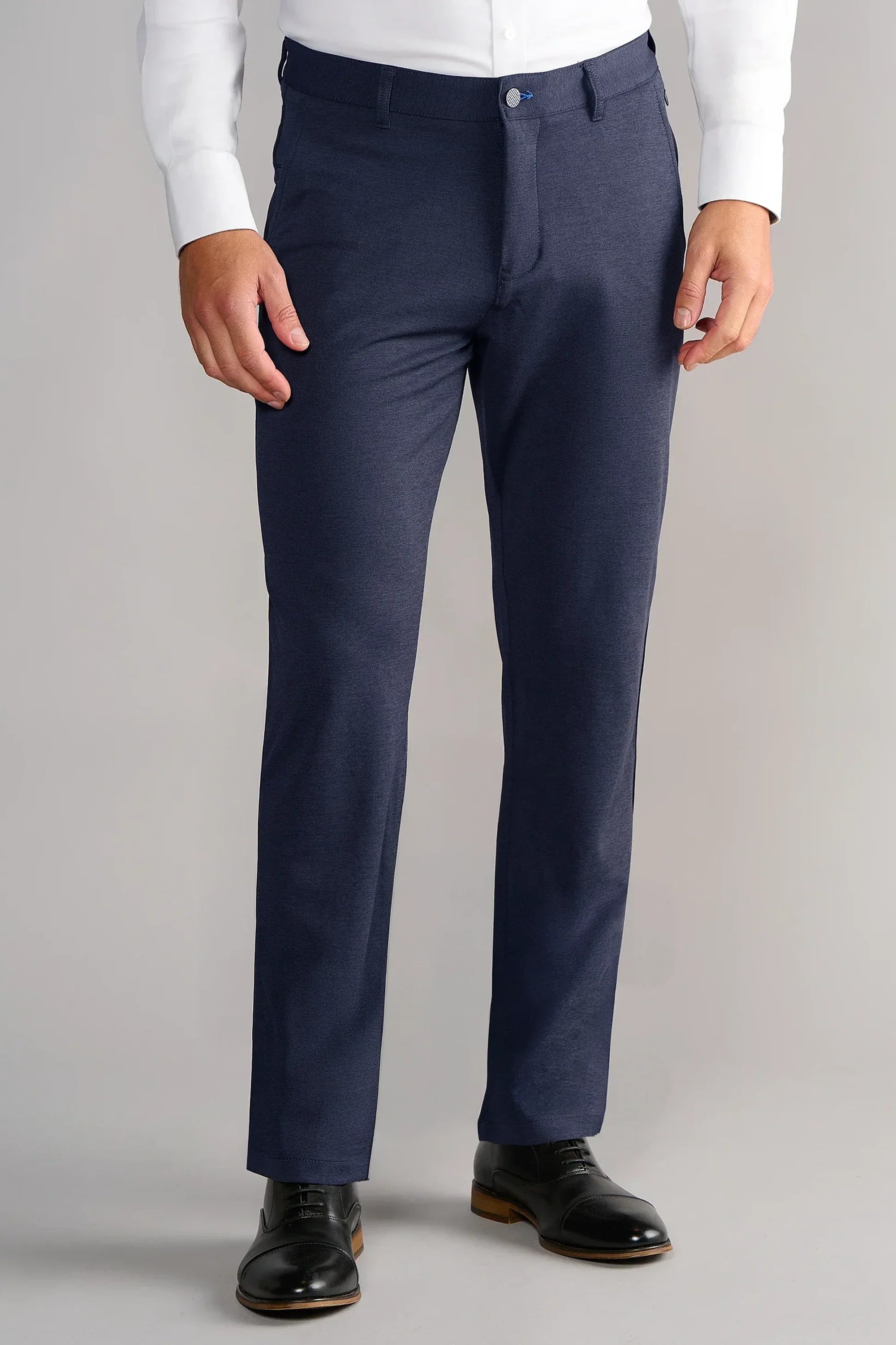 Circular Knit Pants // Heather Navy