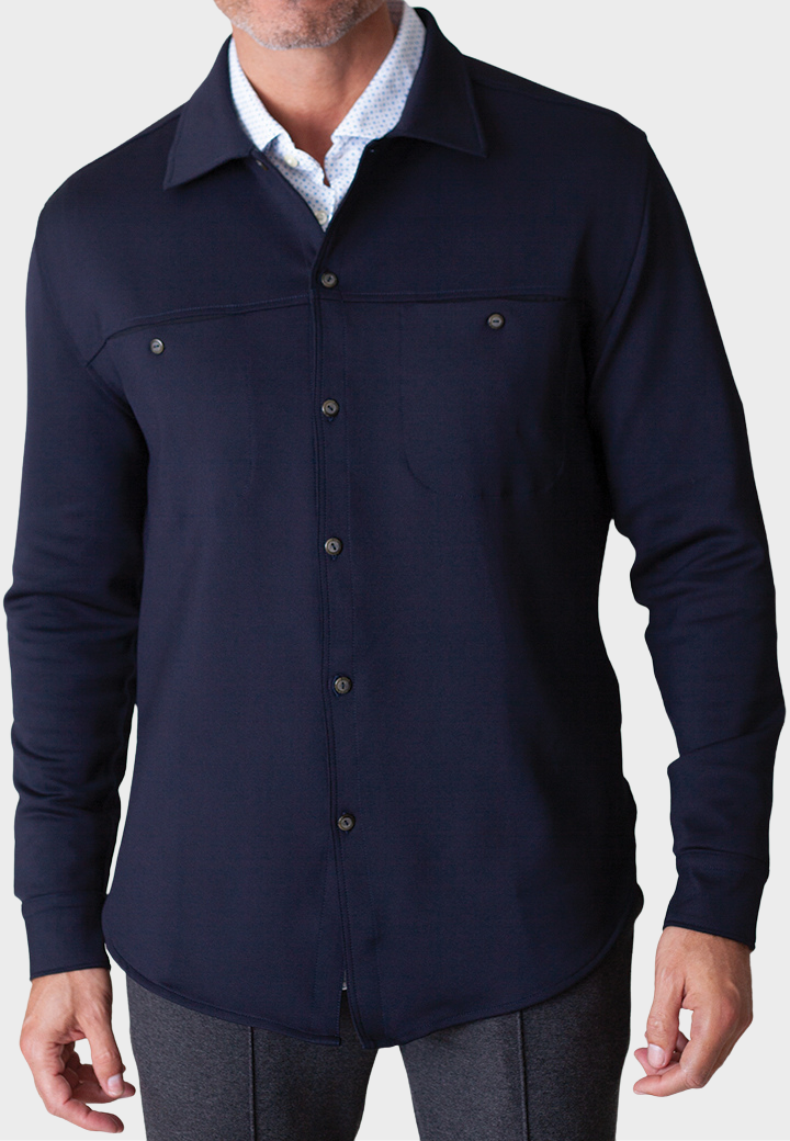 City CPO Shirt Jacket - Black