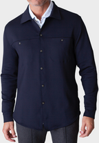 City CPO Shirt Jacket - Black