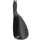 Cleveland RTZ Black Satin Wedge