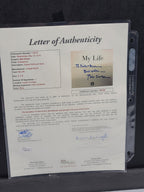 President Bill Clinton & Wife Hillary Signed Framed Photo Display JSA JSA