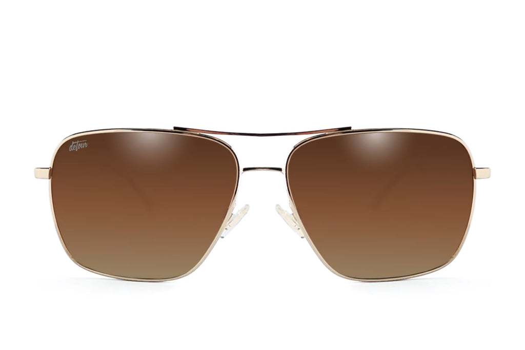 Coastal XL - Gold - Brown Gradient Polarized