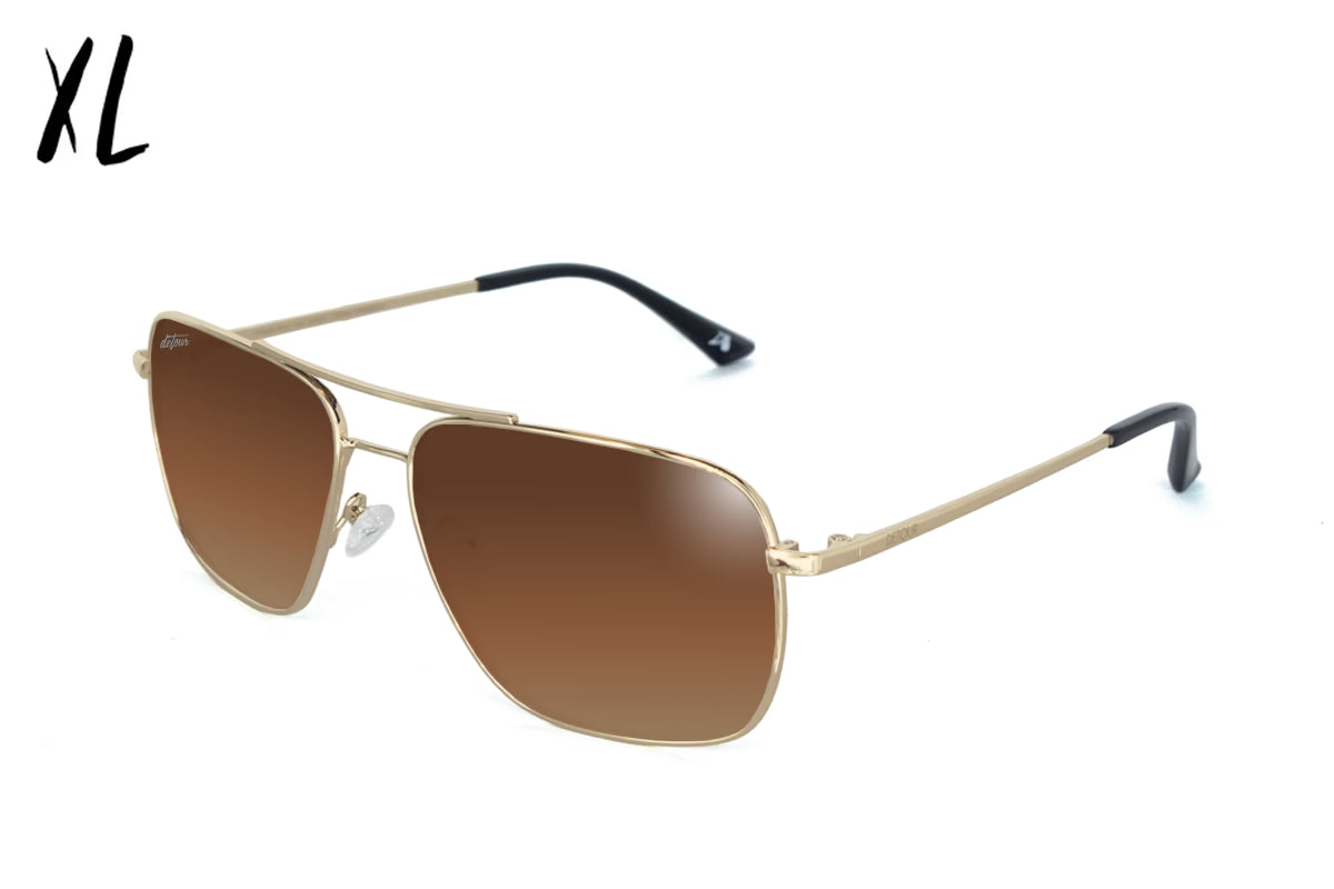 Coastal XL - Gold - Brown Gradient Polarized