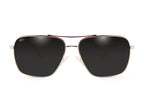 Coastal XL - Gold - Jet Black Polarized