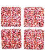 Pumpkin Patch Coasters, Set of 4