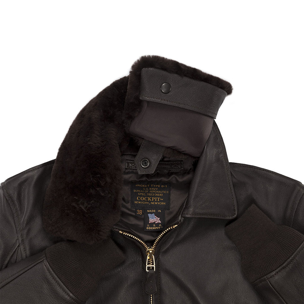 G-1 Flight Jacket with Removable Collar Z2108M