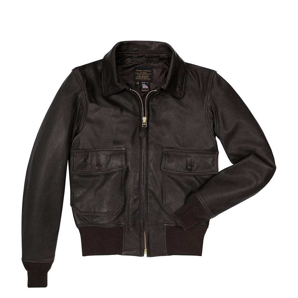 G-1 Flight Jacket with Removable Collar Z2108M