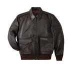 U.S.A.F. 21st. Century A-2 Jacket Z21V41 in Brown