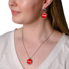 Coca-Cola® Red Bottle Cap Necklace