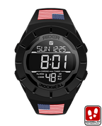 Coliseum Fit™ Flags of The World Edition N-Z (Phantom Black) Watch