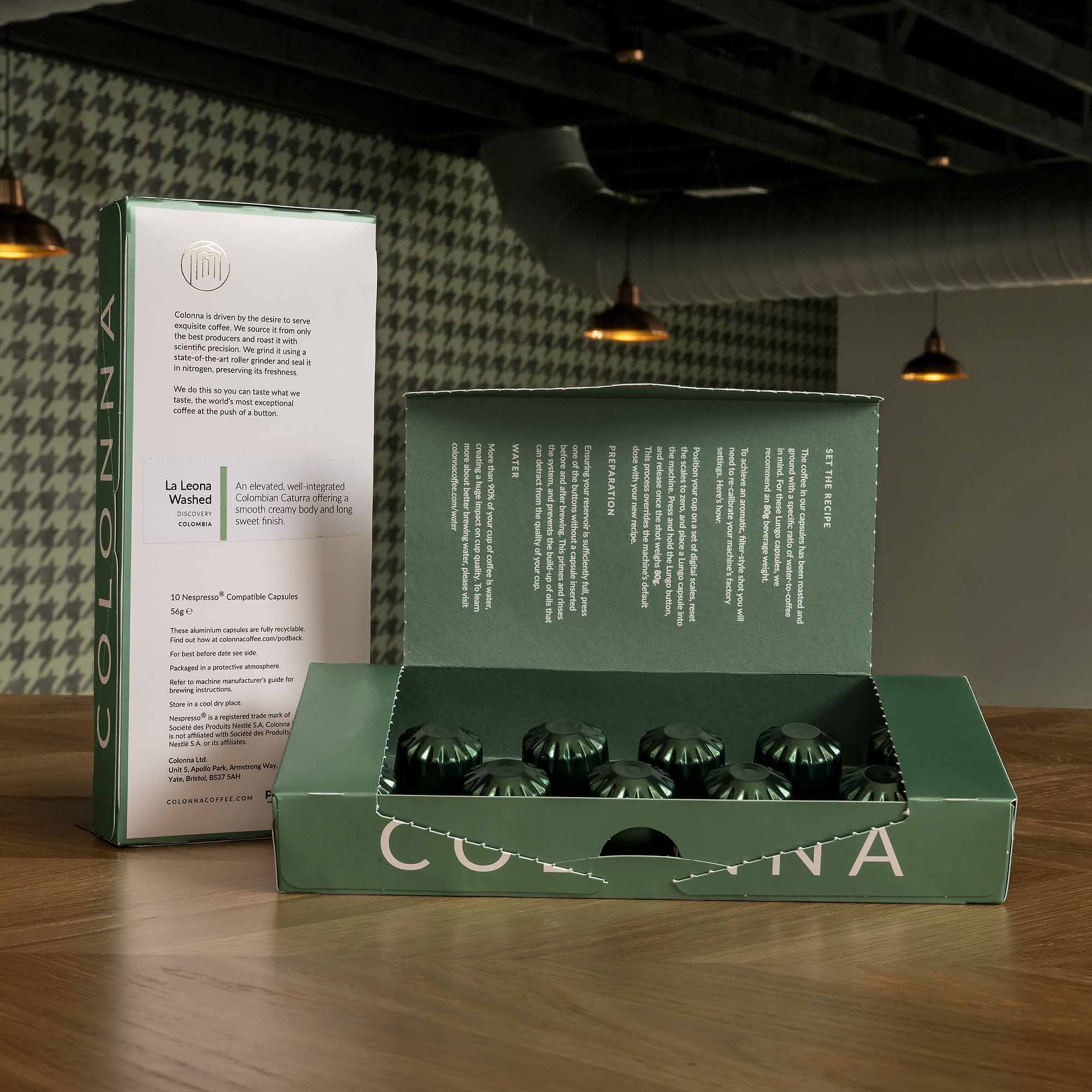 Colonna Coffee Pods: Discovery Lungo (10x)