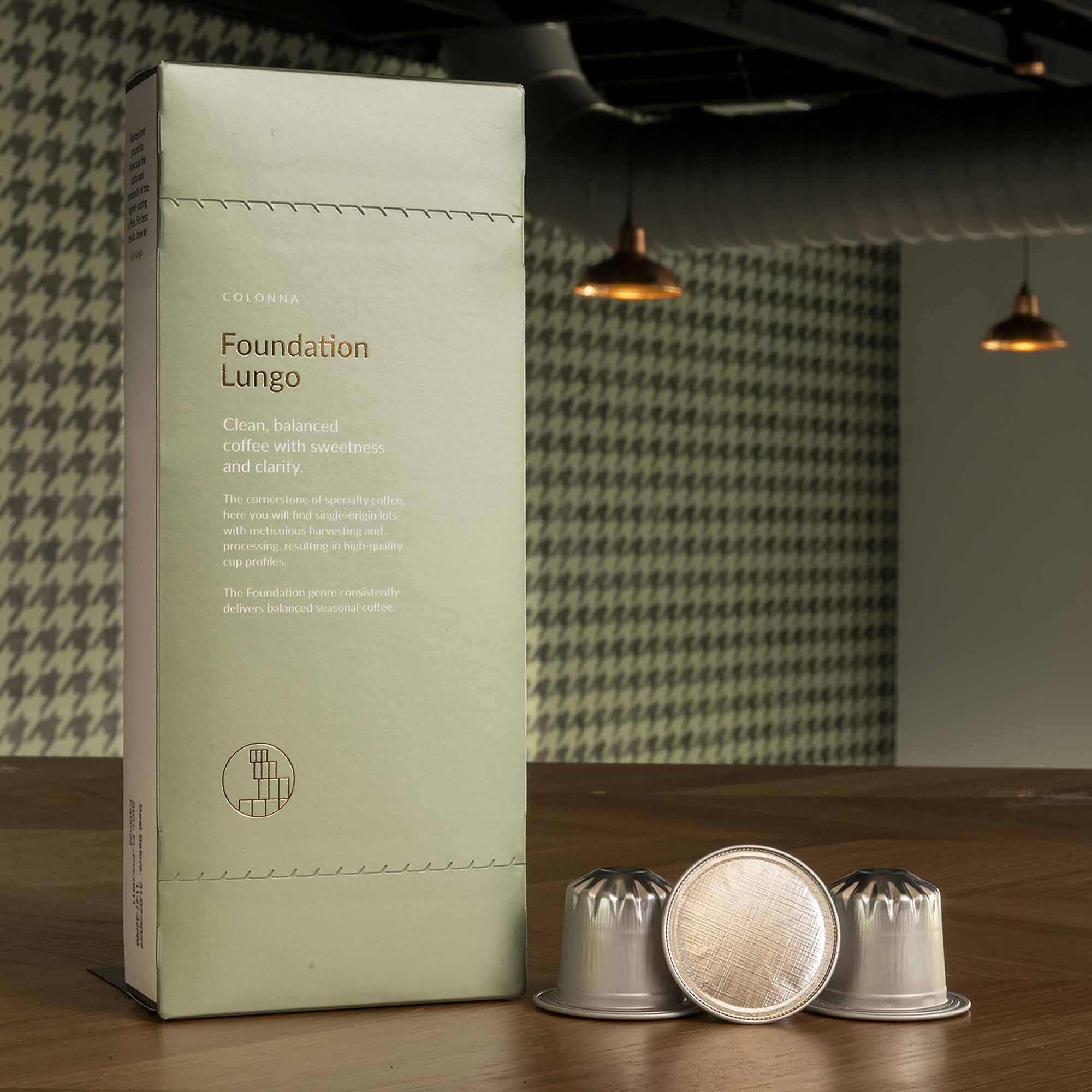 Colonna Coffee Pods: Foundation Lungo (10x)