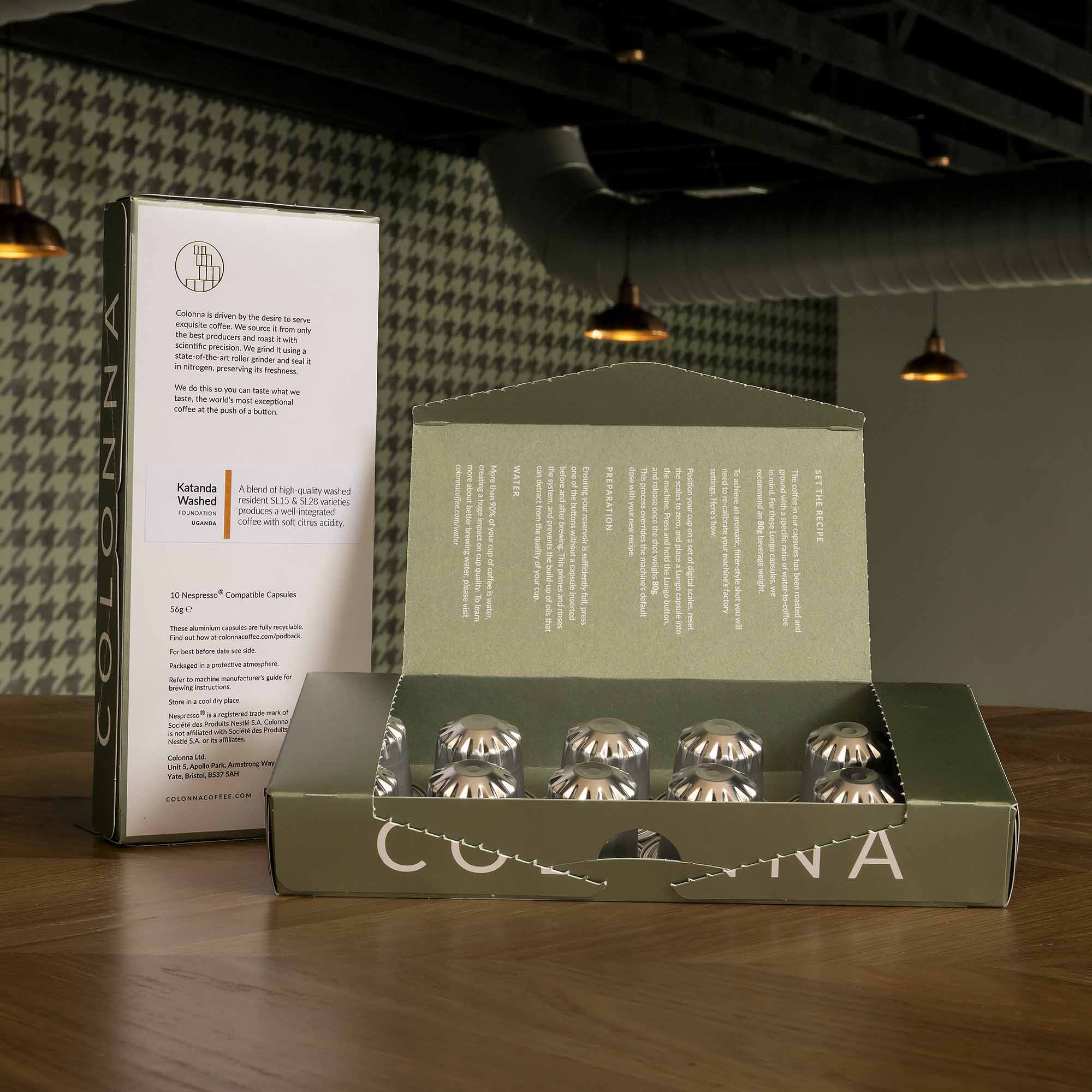Colonna Coffee Pods: Foundation Lungo (10x)