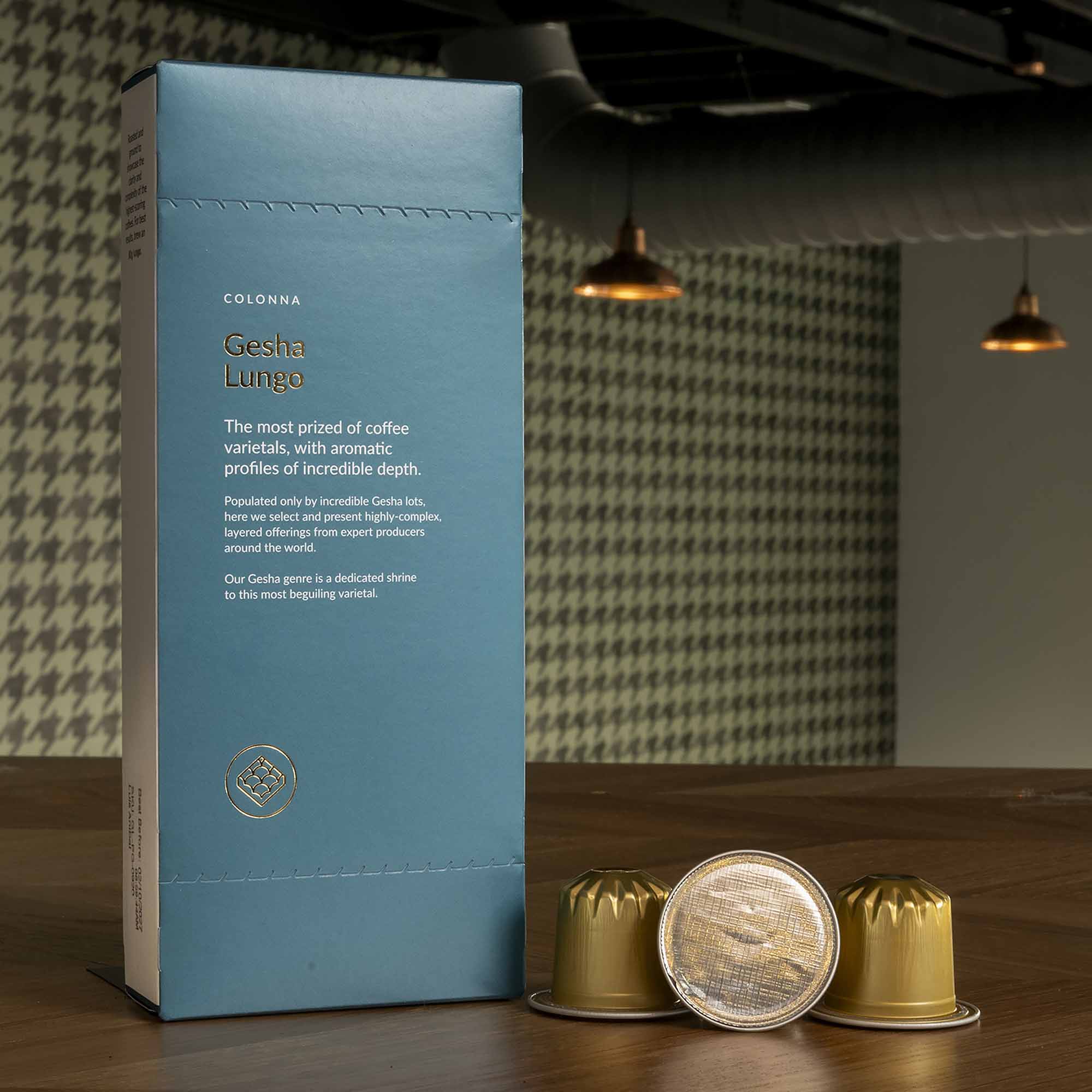 Colonna Coffee Pods: Gesha Lungo (10x)
