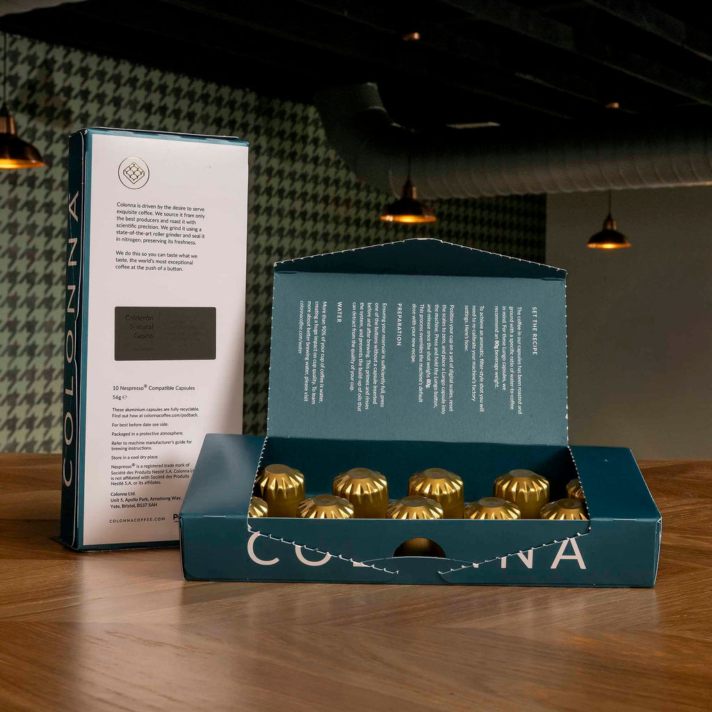 Colonna Coffee Pods: Gesha Lungo (10x)