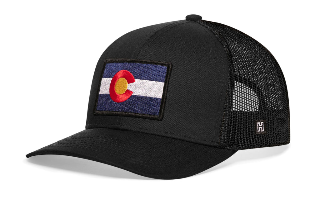 Colorado Flag Trucker Hat  |  CO Snapback