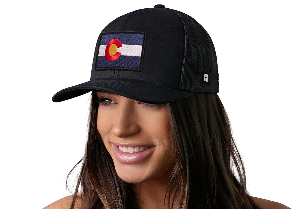 Colorado Flag Trucker Hat  |  CO Snapback