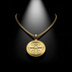 Compass Pendant - 14K Gold