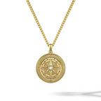 Compass Pendant - 14K Gold