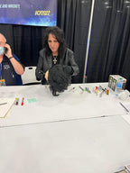 Alice Cooper Signed Mask & Custom Display Stand Exact Photo Proof