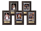 New York Knicks Starting Five Plaque Bundle Brunson Towns Bridges Hart Anunoby