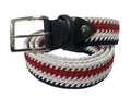 Woven Stretch Belt Sailboat Stripes
