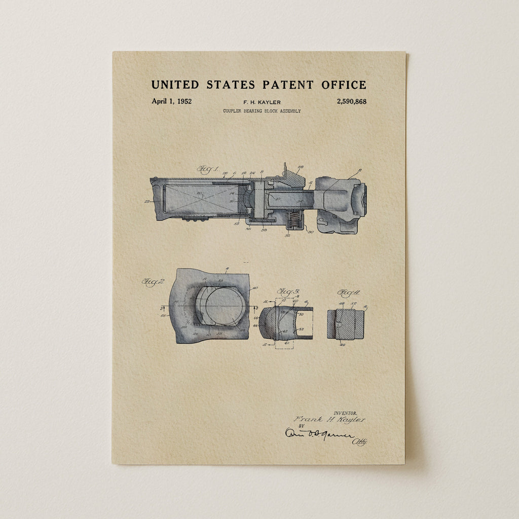 Coupler Bearing Block (1952)