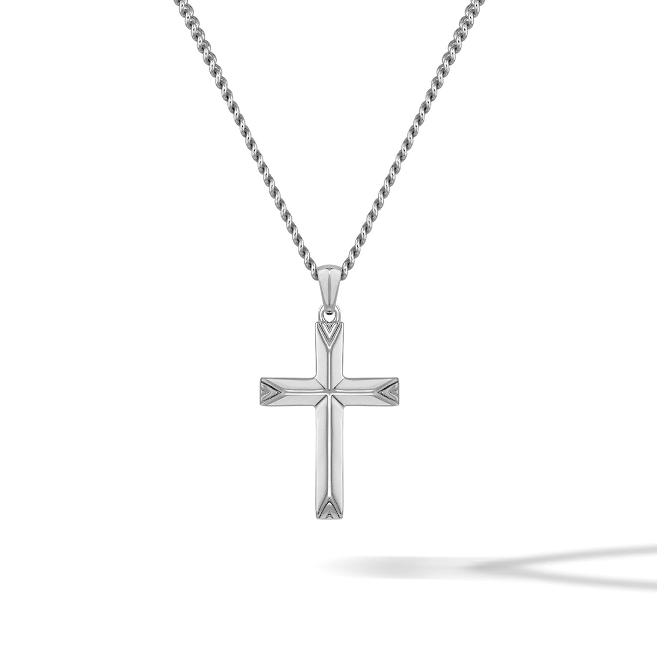Cross Pendant - Silver