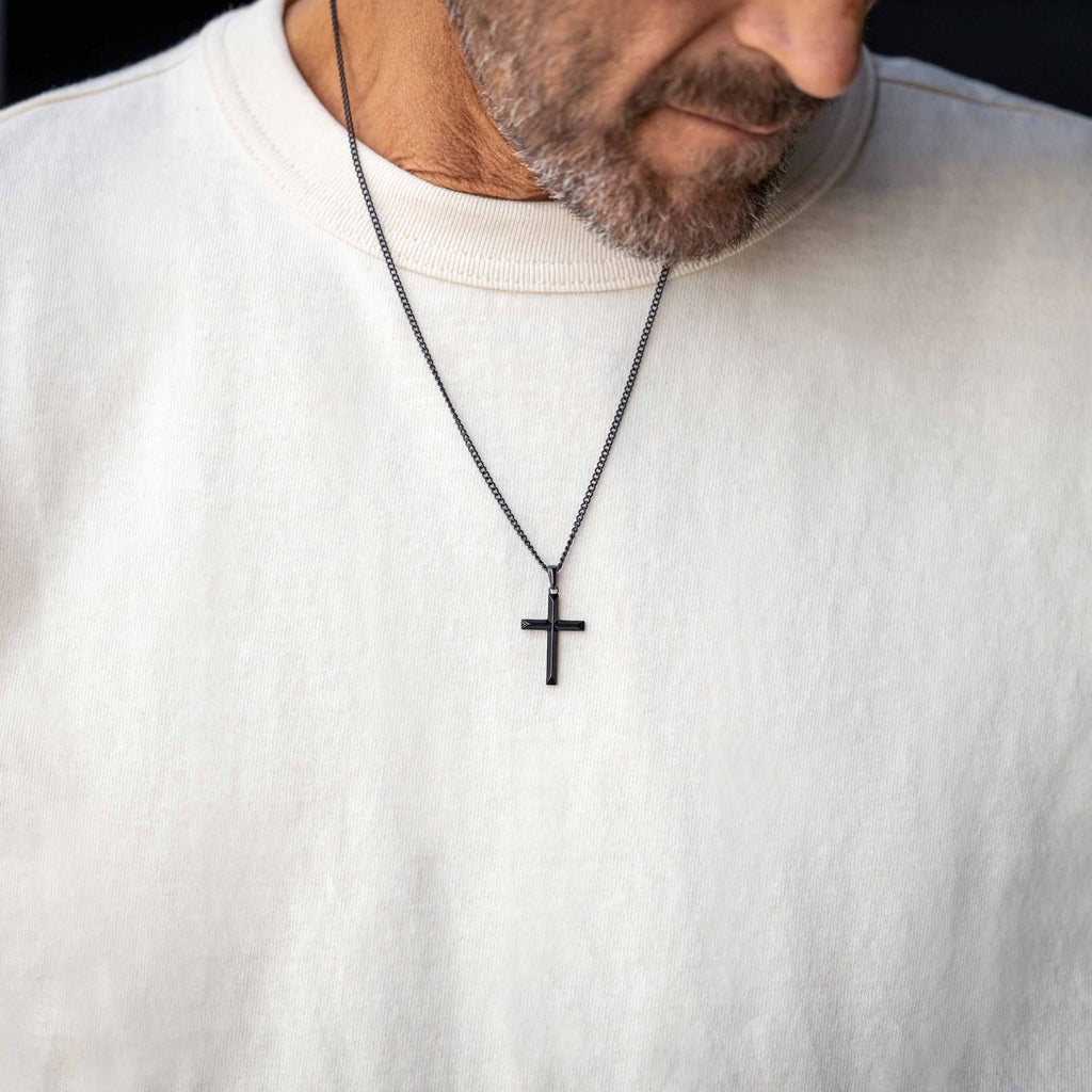 Cross Pendant - Stealth