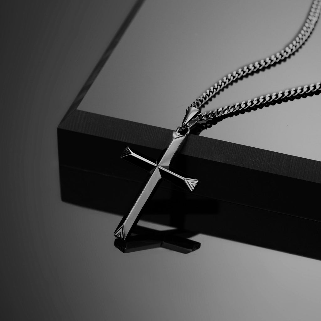 Cross Pendant - Stealth