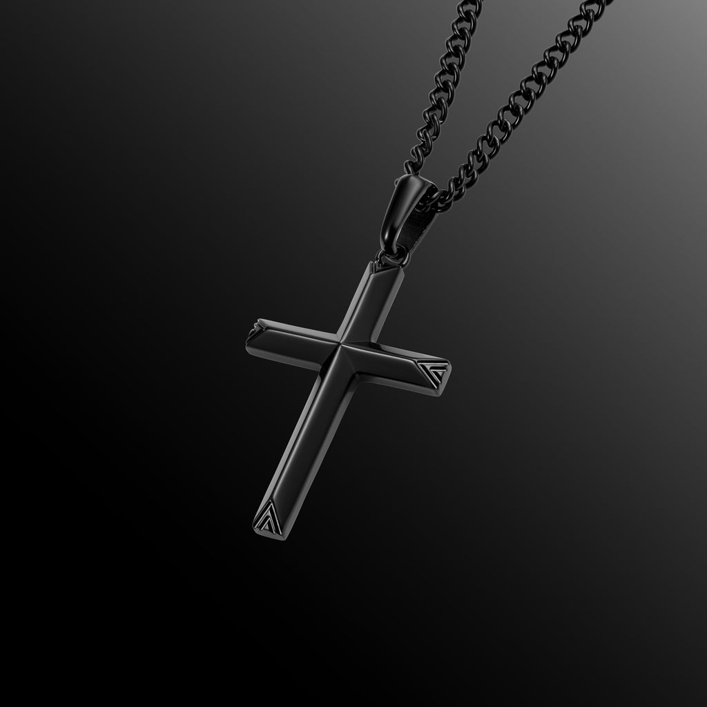 Cross Pendant - Stealth