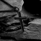 Cross Pendant - Stealth