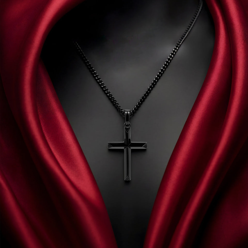Cross Pendant - Stealth
